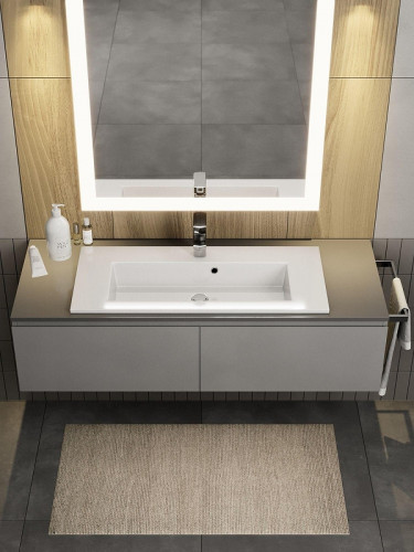 Раковина Uperwood Aurora 80 RAurora80wg цвет Белый глянцевый