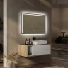 Зеркало Abber See 80 AG6116S с подсветкой с сенсорным выключателем и диммером стекло