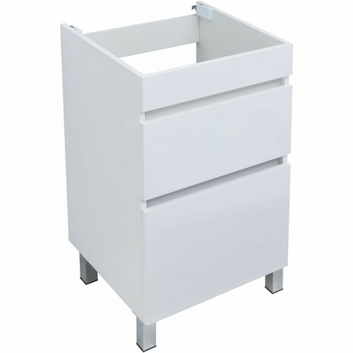 Тумба под раковину Aquanet Вега 110 329123 Белый глянец МДФ / ЛДСП