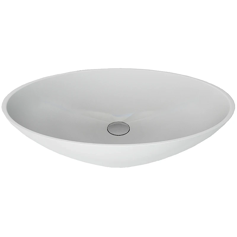 Раковина Dreja Triumph 58 641266 Белая фаянс накладная