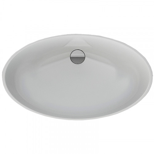 Раковина Dreja Triumph 58 641266 Белая фаянс накладная