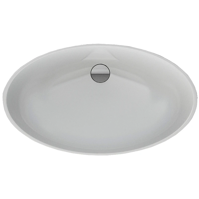 Раковина Dreja Triumph 58 641266 Белая фаянс накладная