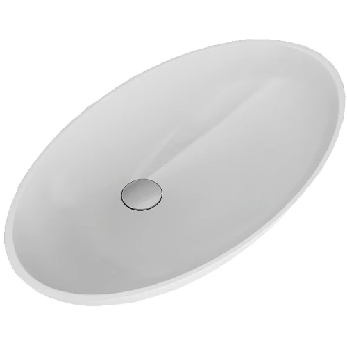 Раковина Dreja Triumph 58 641266 Белая фаянс накладная