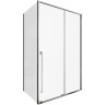 Душевой уголок Allen Brau Fantasy 130x80 3.11007.00 + 3.11011.00 профиль Хром стекло прозрачное