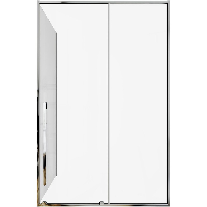 Душевой уголок Allen Brau Fantasy 130x80 3.11007.00 + 3.11011.00 профиль Хром стекло прозрачное