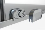 Душевой уголок Allen Brau Fantasy 130x80 3.11007.00 + 3.11011.00 профиль Хром стекло прозрачное