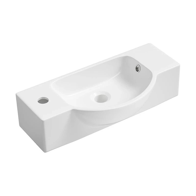 Мини-раковина Lavinia Boho Bathroom Sink 53 L 33311039 цвет Белый глянцевый