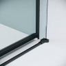 Душевой уголок Grossman Classic 130x100 120.K33.04.1310.21.00 профиль Черный матовый стекло прозрачное