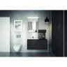 Тумба под раковину Geberit Acanto 60 500.609.16.1 подвесная цвет Черный матовый