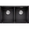 Кухонная мойка Blanco Subline 350/350-U 523574 Антрацит искусственный камень (литьевой мрамор) встраиваемый