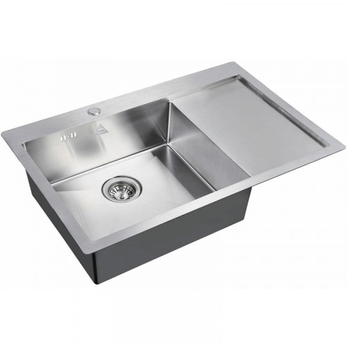 Кухонная мойка ZorG Steel Hammer 78 SH 7851-L Нержавеющая сталь нержавеющая сталь встраиваемый