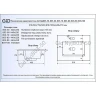 Раковина Gid Integrado NYJ803-90 91 71112 цвет Белый