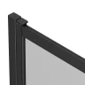 Шторка на ванну Reflexion Slider 90 RX15090CBL-21 профиль цвет Черный матовый стекло прозрачное