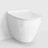 Унитаз WasserKRAFT Mindel H002.E034 подвесной цвет Белый с сиденьем Микролифт