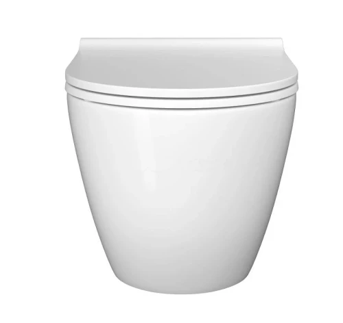 Унитаз WasserKRAFT Mindel H002.E034 подвесной цвет Белый с сиденьем Микролифт