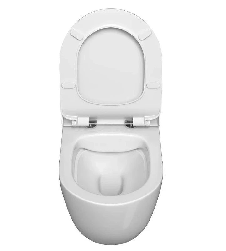 Унитаз WasserKRAFT Mindel H002.E034 подвесной цвет Белый с сиденьем Микролифт