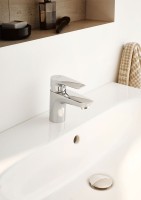 Смеситель для раковины Kludi Pure Solid 340280575 Хром латунь