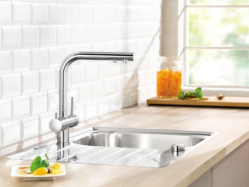 Смеситель для кухни Blanco Fontas II 525137 Хром латунь