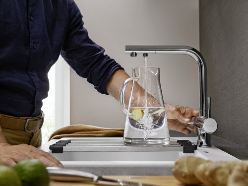 Смеситель для кухни Blanco Fontas II 525137 Хром латунь