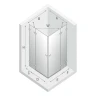 Душевой уголок New Trendy Avexa Chrome 100х120 EXK-1529 профиль Хром стекло прозрачное