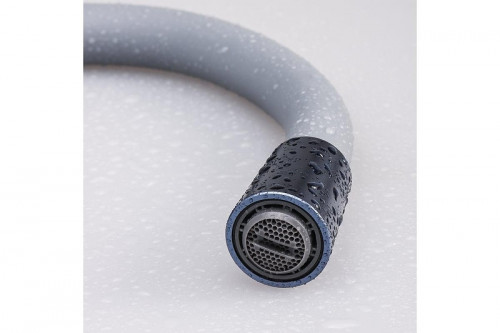 Смеситель для кухни Ekko E4223-21 цвет Синий Серый