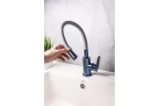 Смеситель для кухни Ekko E4223-21 цвет Синий Серый