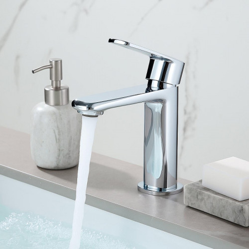 Смеситель для раковины Lemark Melior LMF-1012B-C цвет Хром