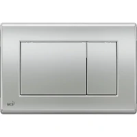 Клавиша смыва Alcaplast Basic M272 Матовый хром