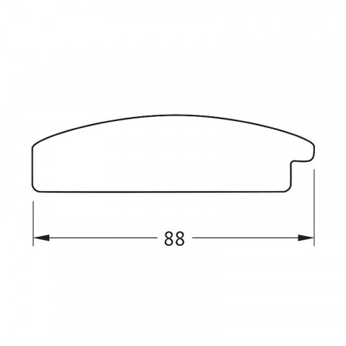 Зеркало Evoform Exclusive Floor 202х112 BY 6190 с фацетом в багетной раме - Медная кольчуга 88 мм стекло