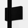 Душевой уголок New Trendy Avexa Black 100x100 EXK-1618 профиль Черный стекло прозрачное