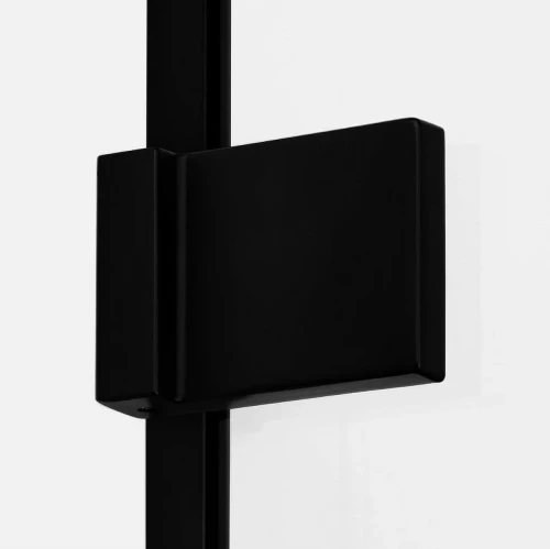 Душевой уголок New Trendy Avexa Black 100x100 EXK-1618 профиль Черный стекло прозрачное