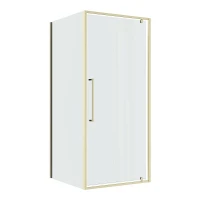 Душевой уголок Niagara Nova 100х90 NG-45-10ASG-A90SG-34 профиль Золото брашированное стекло прозрачное