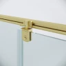 Душевой уголок Niagara Nova 100х90 NG-45-10ASG-A90SG-34 профиль Золото брашированное стекло прозрачное