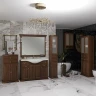 Зеркало Opadiris Риспекто 120 00-00007052 Орех антикварный с выключателем массив дерева, стекло