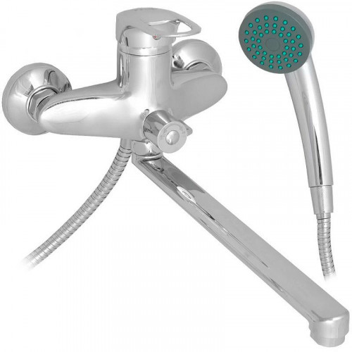 Смеситель для ванны Frap H220 F22004 универсальный Хром латунь на стену