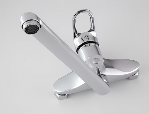 Смеситель для ванны Frap H220 F22004 универсальный Хром латунь на стену