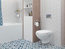Комплект унитаза с инсталляцией Santek Бореаль Пэк 1WH501544 с сиденьем Микролифт и клавишей смыва Хром