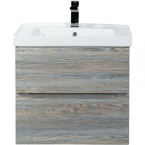 Тумба под раковину Art&amp;Max AM-Techno-600-2C-SO-LW635 подвесная Сосна МДФ / ЛДСП