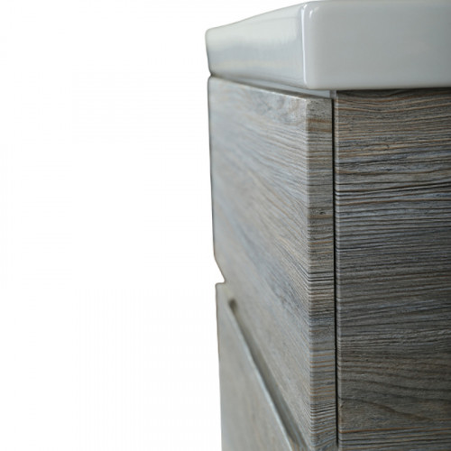 Тумба под раковину Art&amp;Max AM-Techno-600-2C-SO-LW635 подвесная Сосна МДФ / ЛДСП