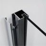 Душевой уголок Esbano Surf 120x80 ESOGS128PSC профиль Хром стекло прозрачное