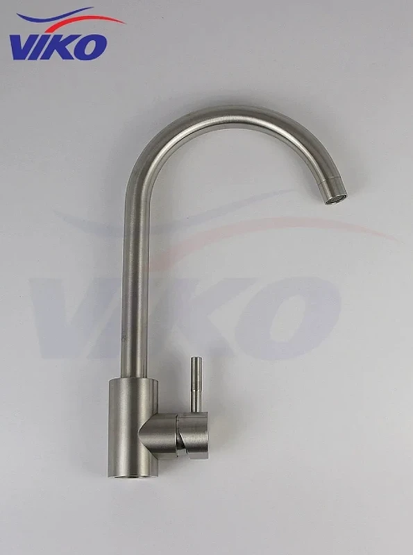 Смеситель для кухни Viko V-4404 Серебро