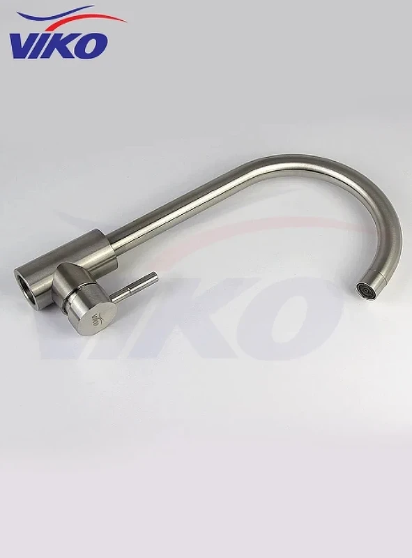 Смеситель для кухни Viko V-4404 Серебро