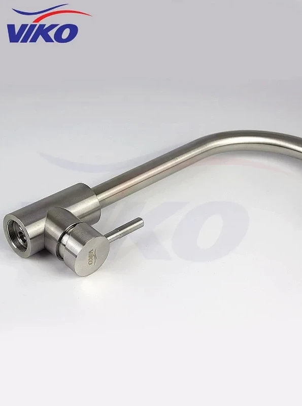 Смеситель для кухни Viko V-4404 Серебро