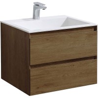 Тумба под раковину Vincea Luka 60 VMC-2L600TO подвесная T.Oak МДФ / ЛДСП