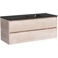 Тумба под раковину Sancos Libra 120 LB120-1EG подвесная Дуб галифакс натуральный МДФ / ЛДСП