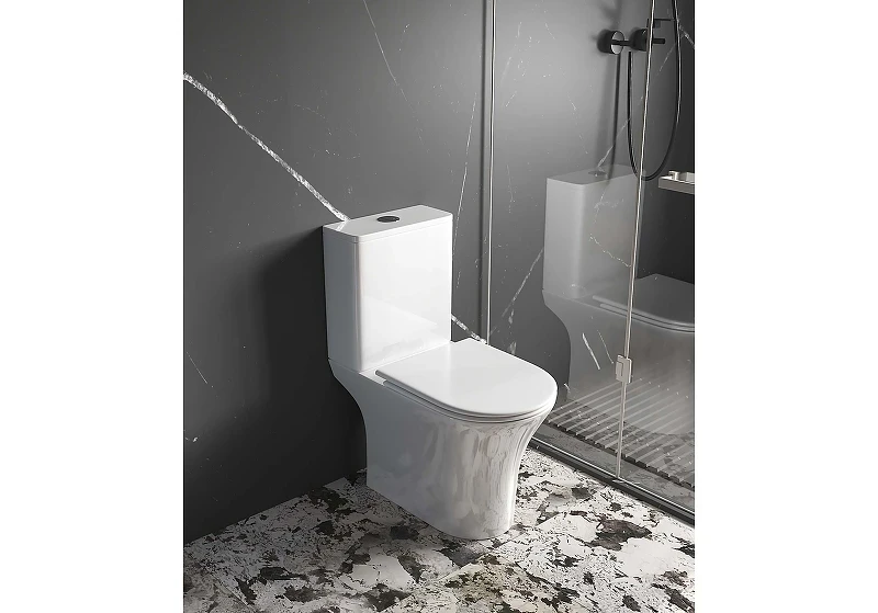 Унитаз компакт Aquatek Optima AQ4412-00 цвет Белый с бачком и сиденьем Микролифт