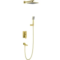 Душевая система Timo Selene SX-3069/17SM Золото матовое латунь встраиваемый