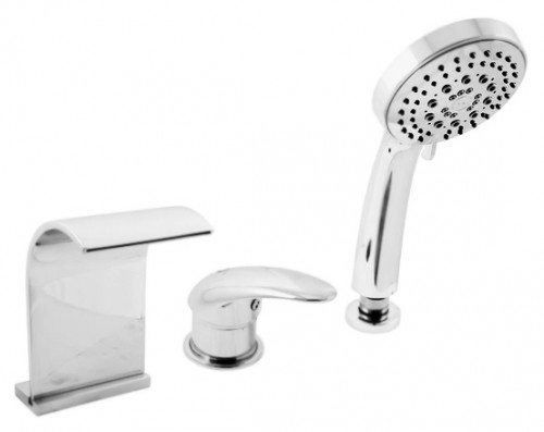 Смеситель на борт ванны Rav Slezak Dunaj D467.5Y хром