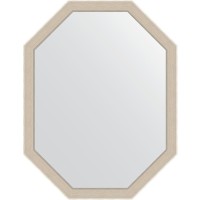 Зеркало Evoform Polygon 89х69 BY 7284 в багетной раме - Травленое серебро 52 мм стекло