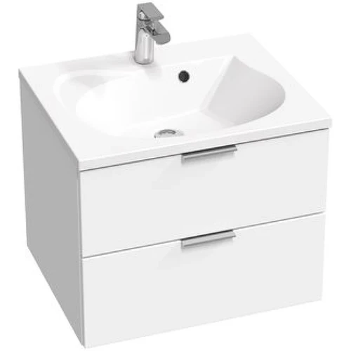 Тумба под раковину Ravak SD Rosa II 60 X000001494 подвесная Белая глянцевая МДФ / ЛДСП